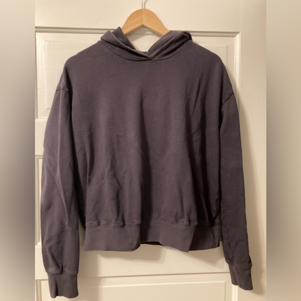 Anthropologie T.La Purple Hoodie Sweatshirt M